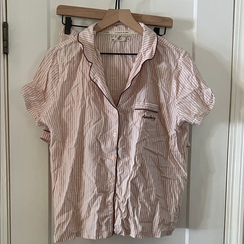 Magnolia pajama short set
